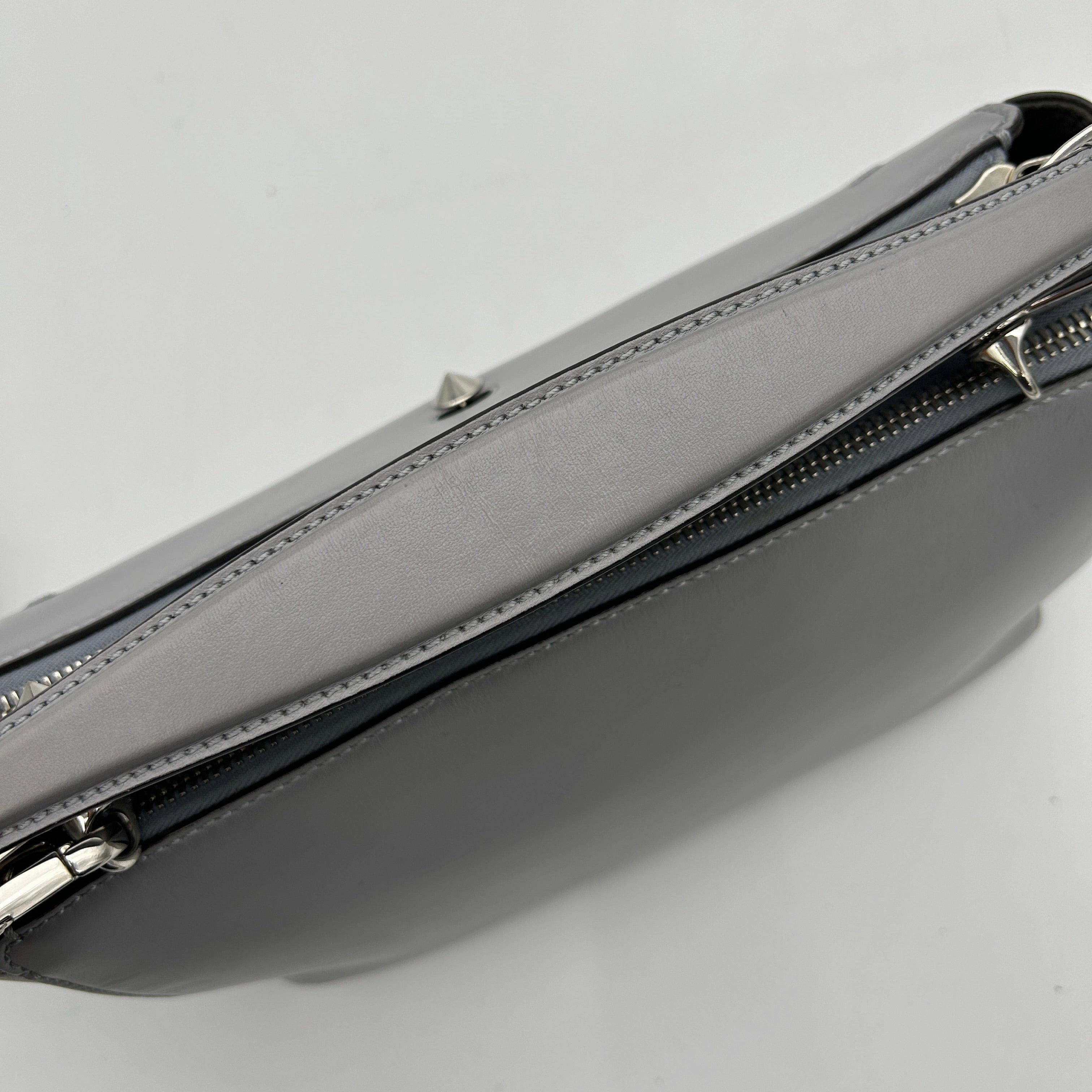 Fendi Leather Top Handle Crossbody Bag