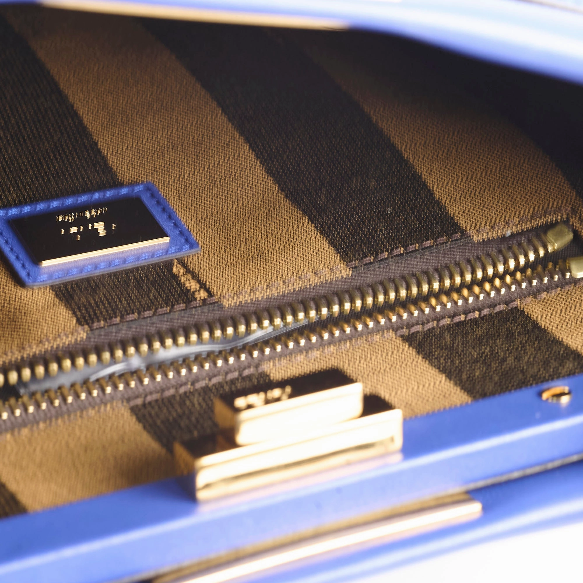 Fendi Medium Peekaboo Blue