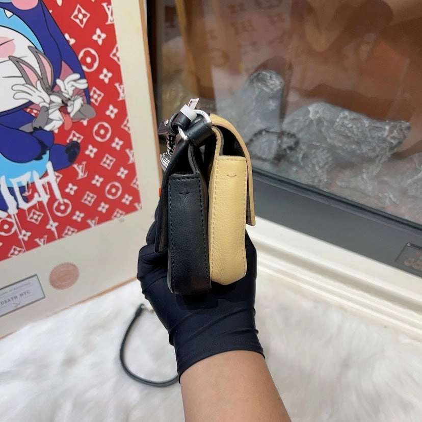 Fendi Mini Monster Black Crossbody Bag
