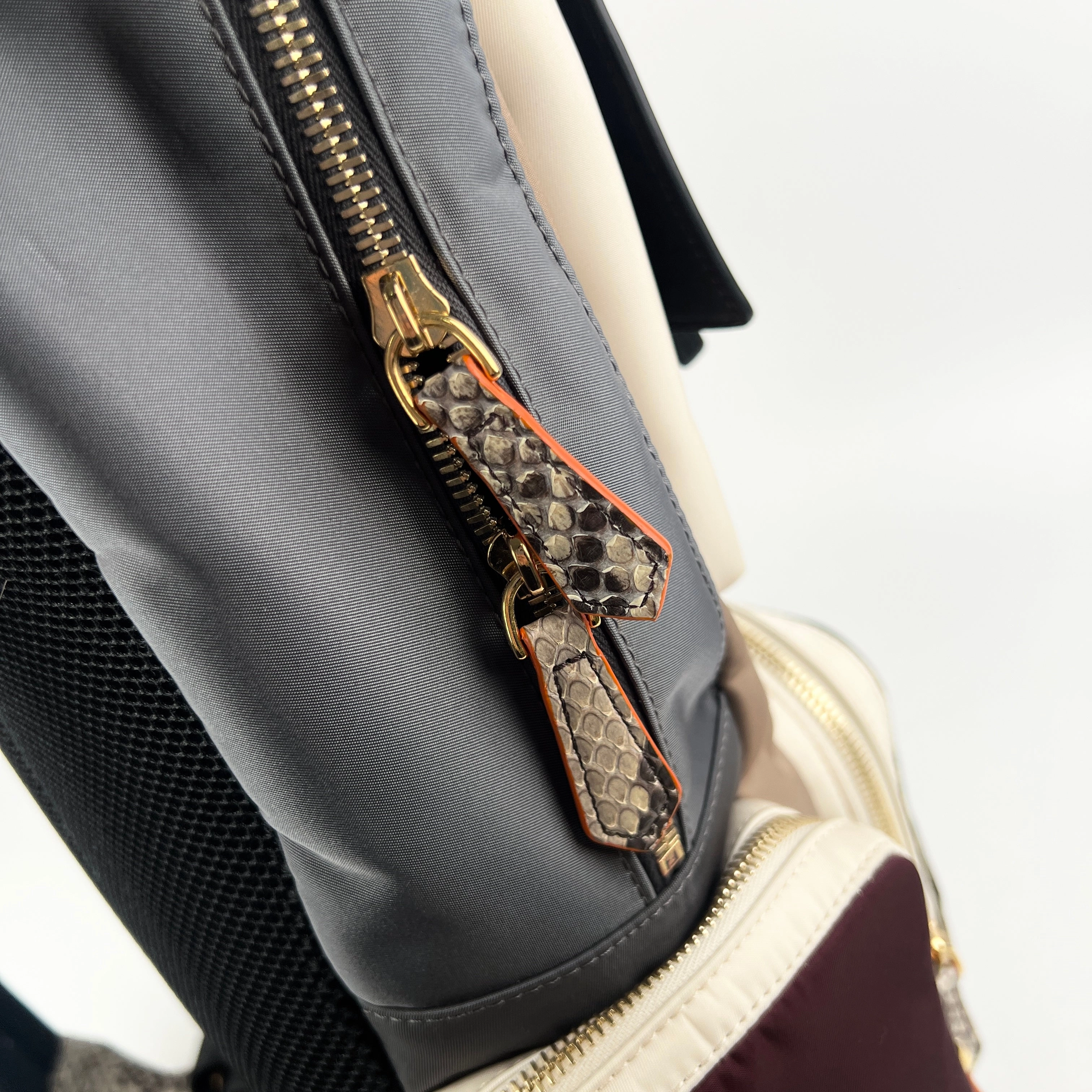 Fendi Patchwork Monogram Backpack