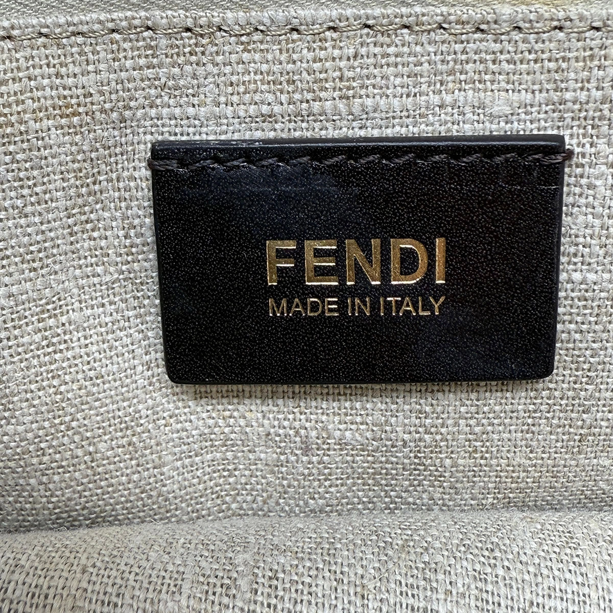Fendi Pequin Tote