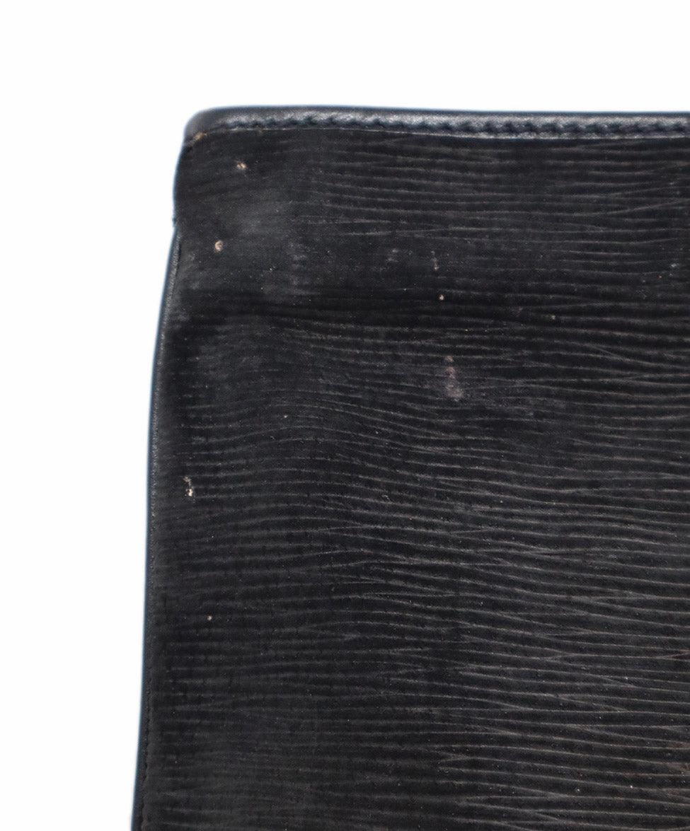 Fendi Vintage Black Suede Clutch