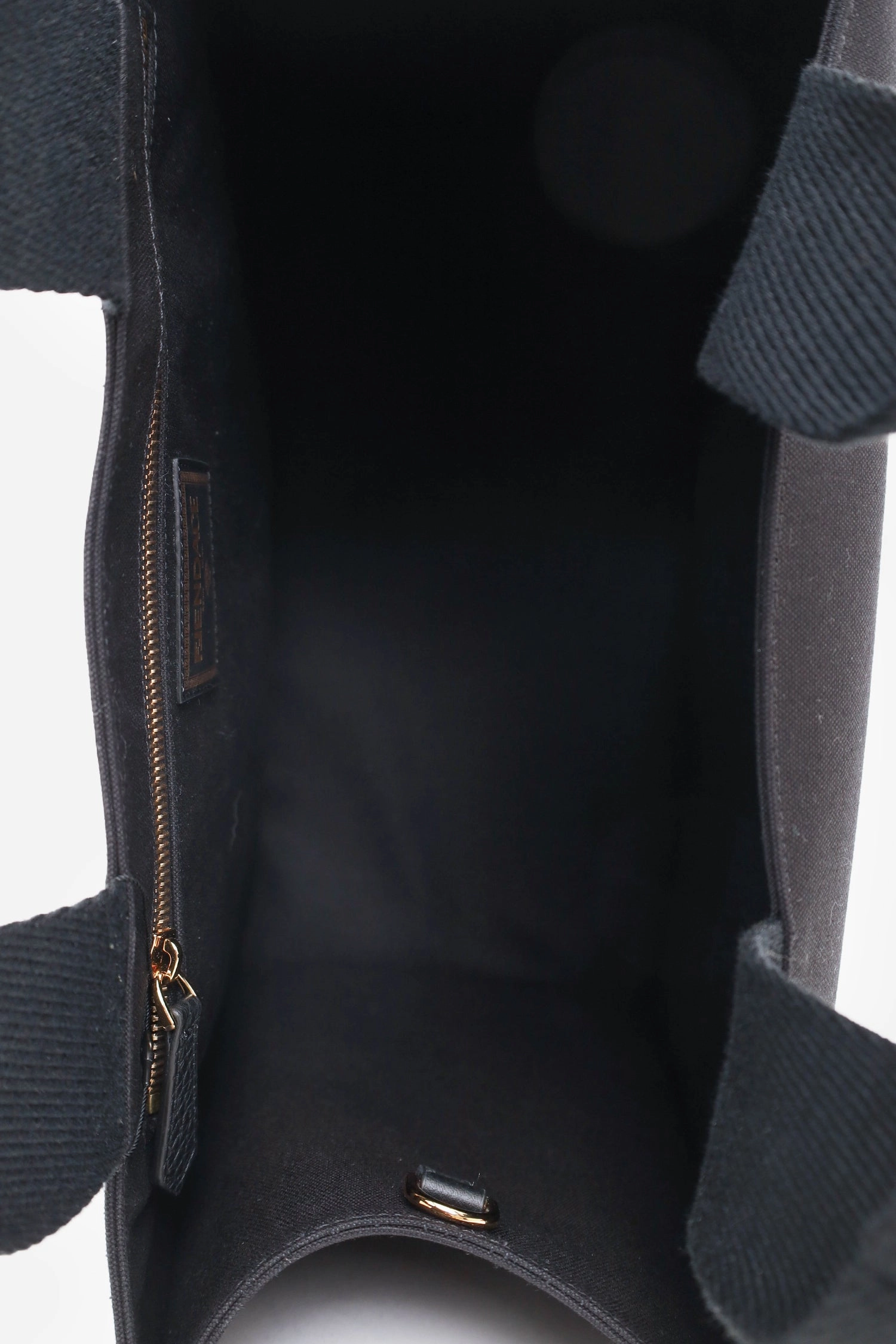Fendi x Versace Black/Gold Fendace Shopping Tote