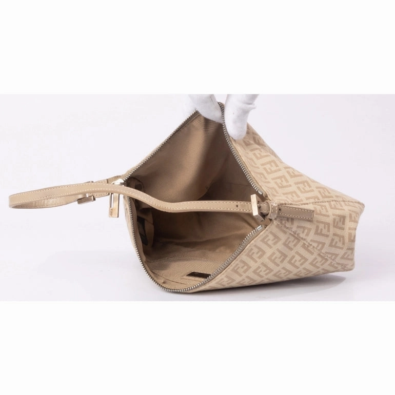 Fendi Zucchino Canvas Baguette