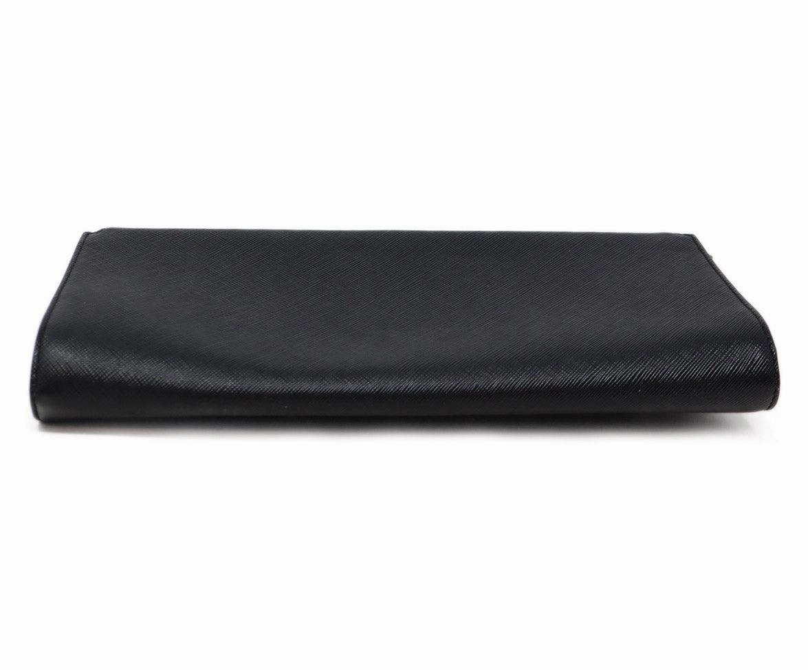 Ferragamo Black Leather Shoulder Bag