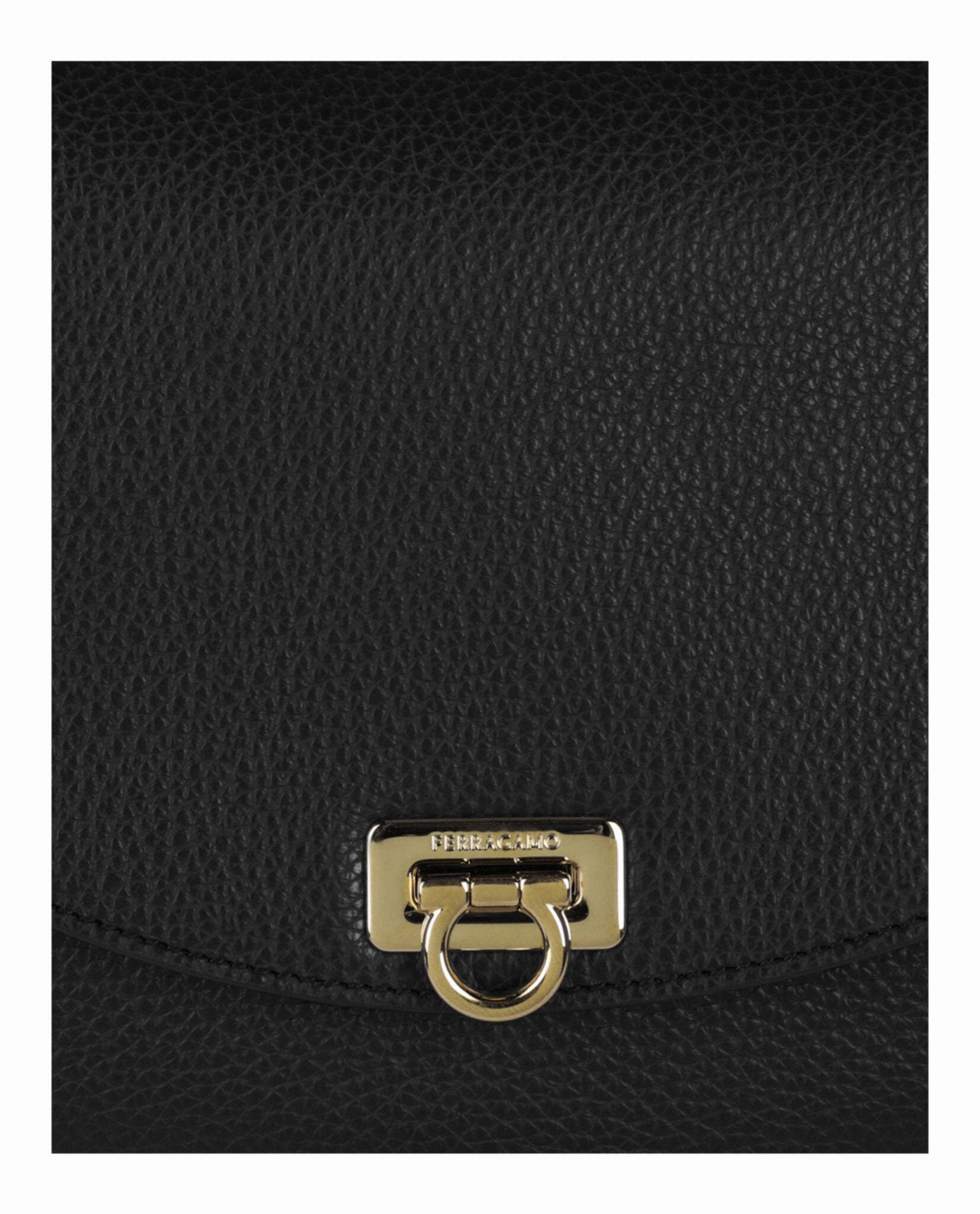 Ferragamo Gancini Buckle Crossbody Bag Womens 218373-772314