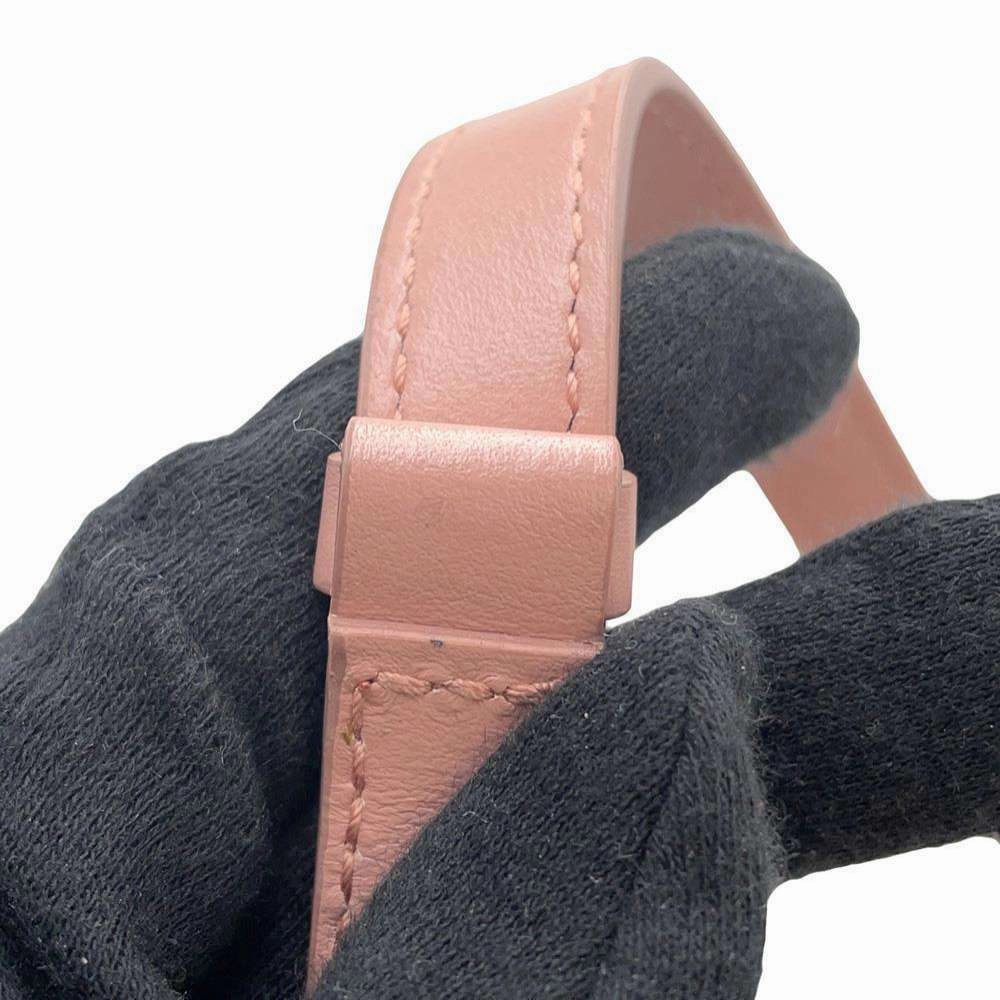 Ferragamo Gancini Motif Flap ChainShoulder Bag Pink21H168 Leather