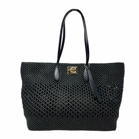 Ferragamo Woven Tote