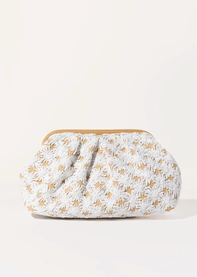 Fiore Embroidered Clutch