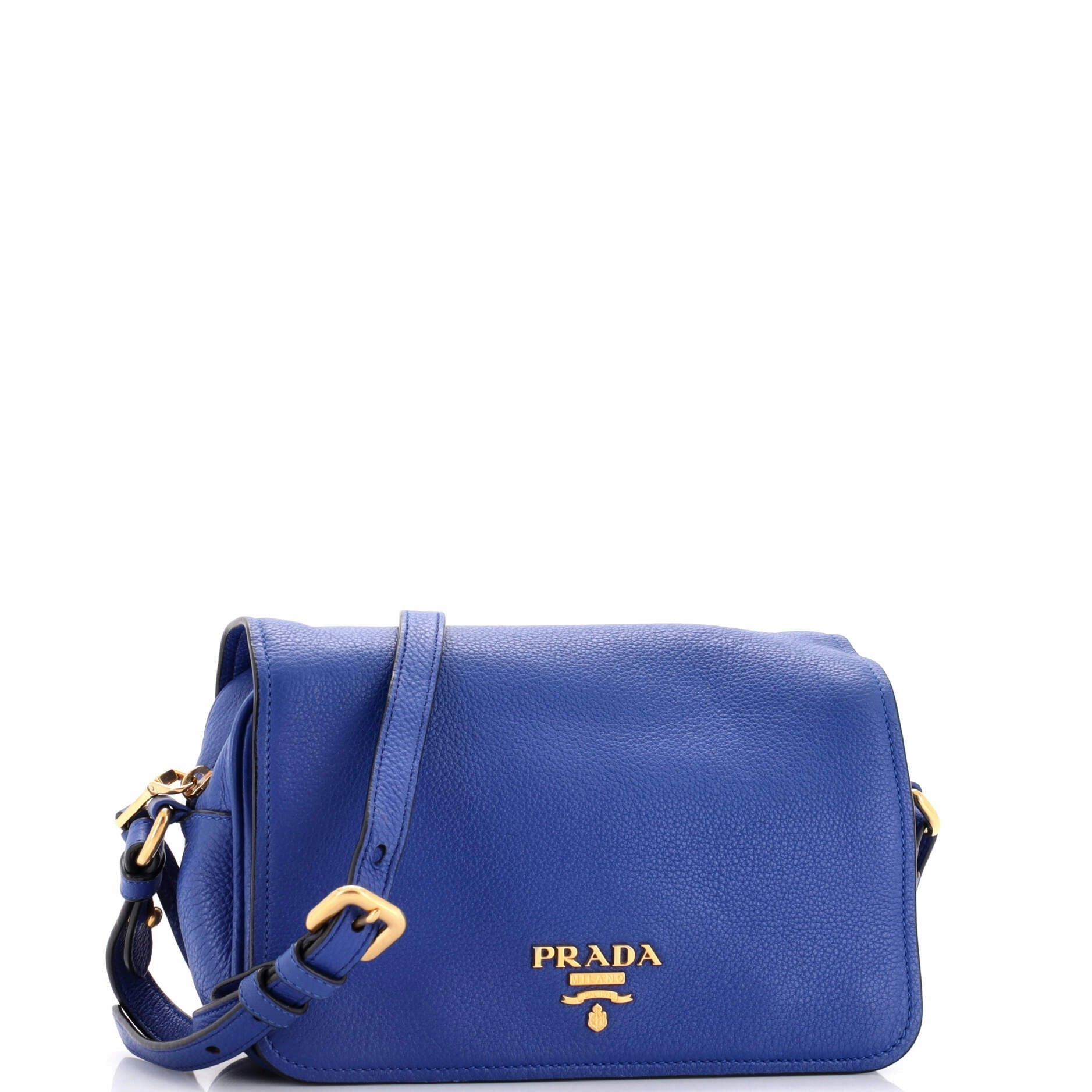 Flap Zip Crossbody Bag Vitello Phenix Small