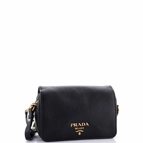 Flap Zip Crossbody Bag Vitello Phenix Small