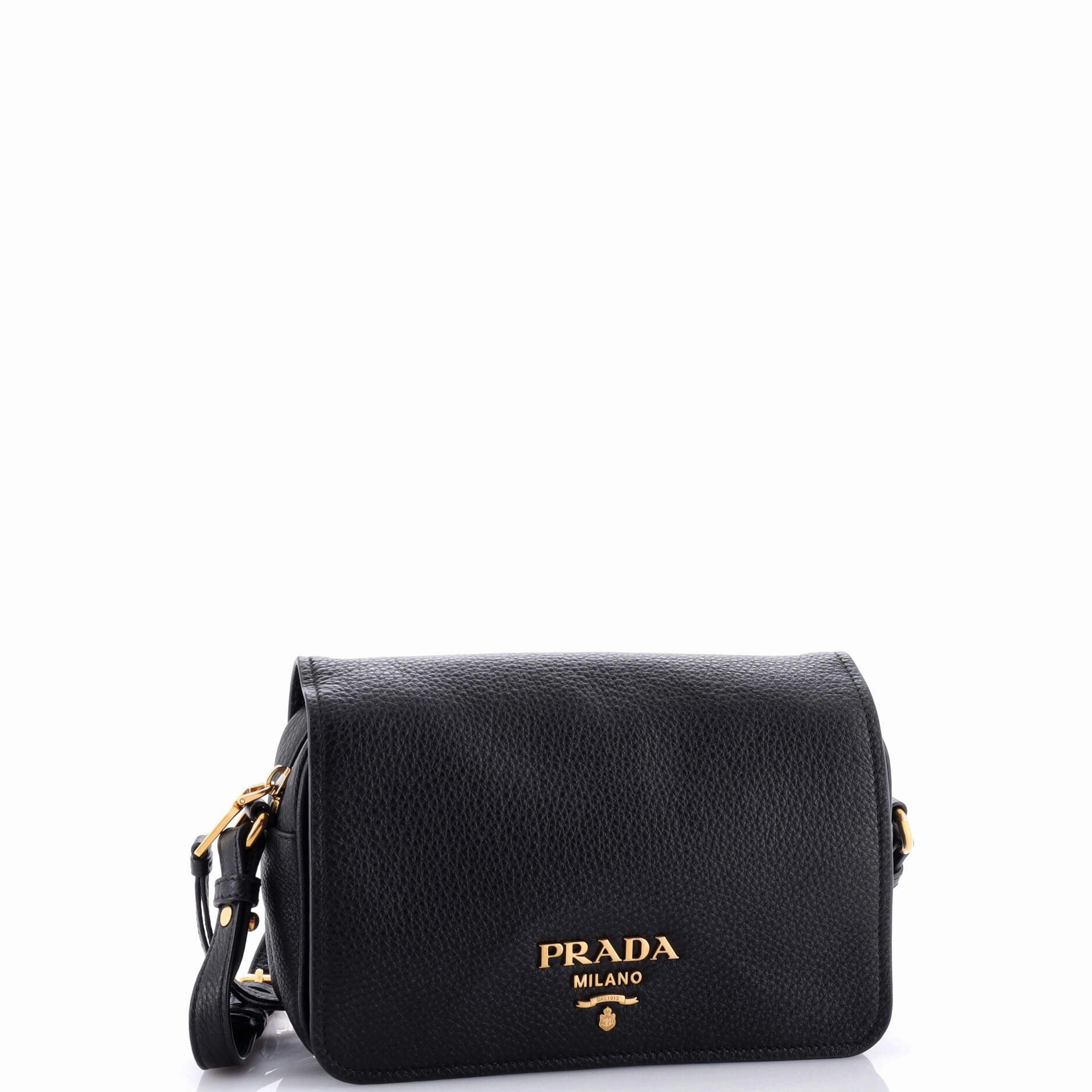 Flap Zip Crossbody Bag Vitello Phenix Small