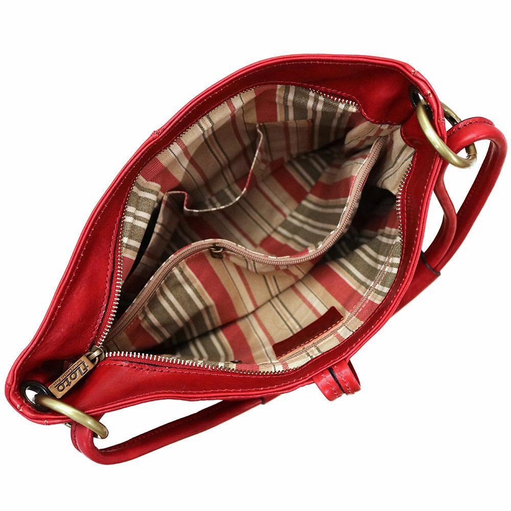 Floto Leather Tavoli Shoulder Bag
