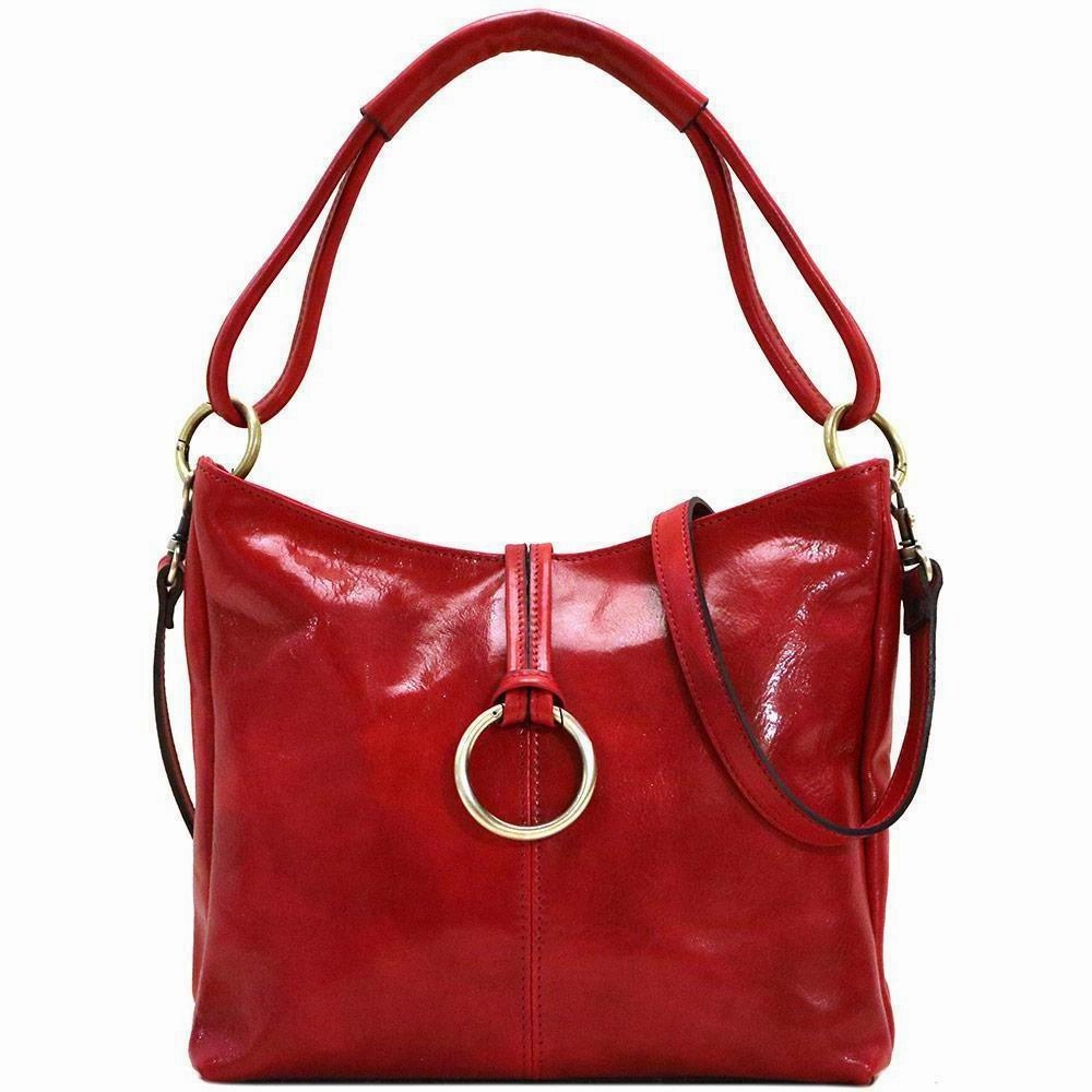 Floto Leather Tavoli Shoulder Bag