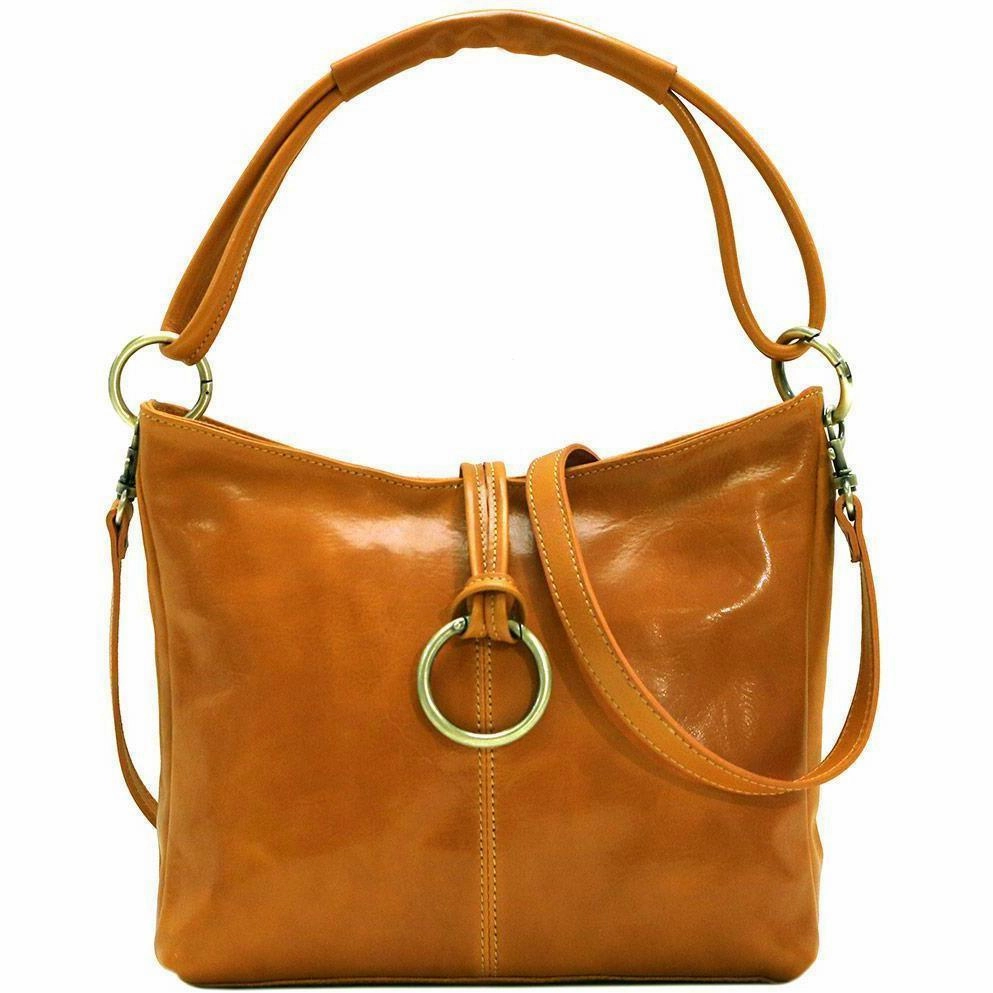 Floto Leather Tavoli Shoulder Bag