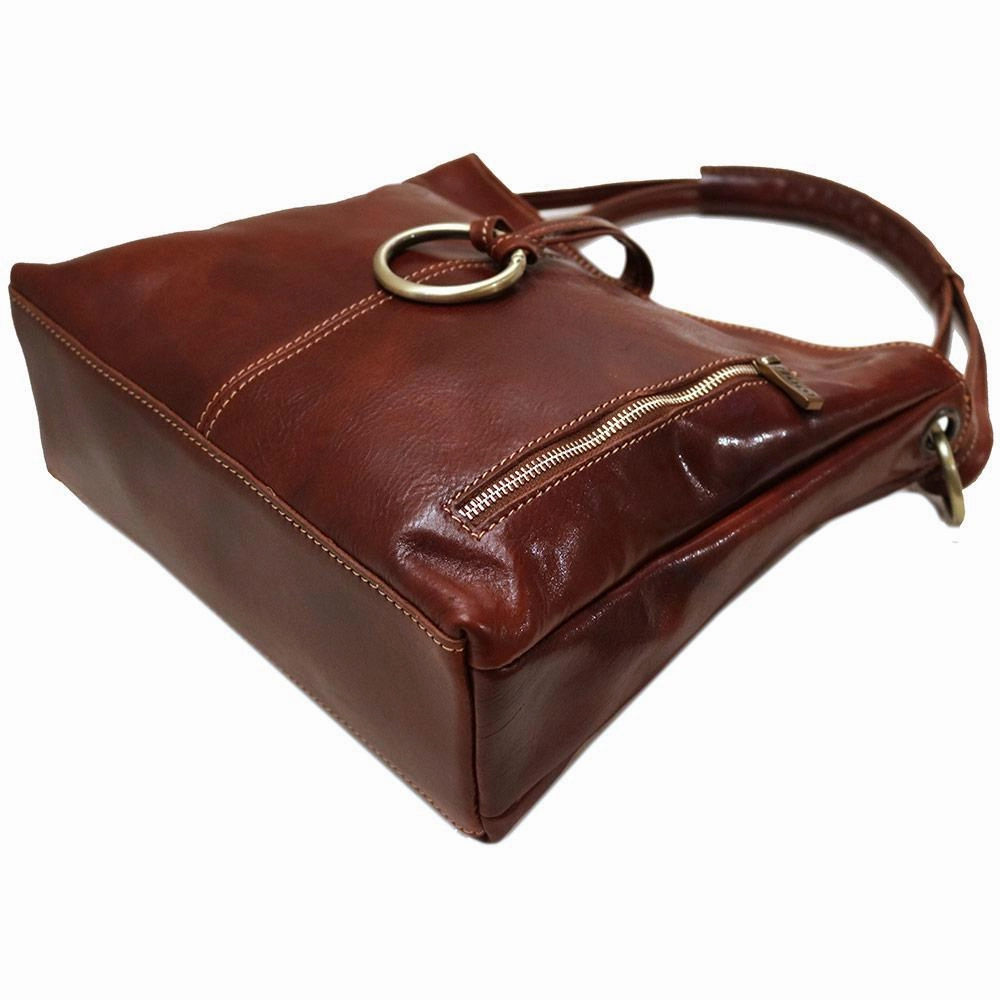Floto Leather Tavoli Shoulder Bag