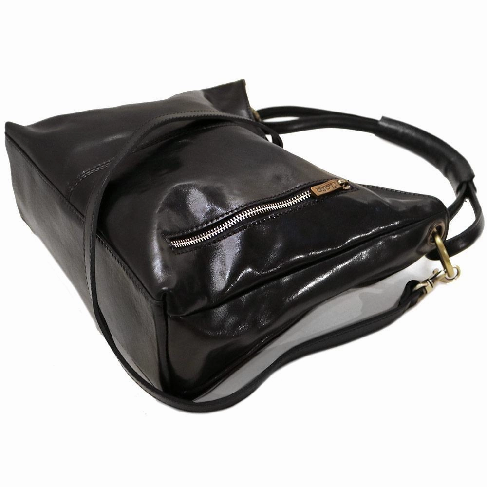 Floto Leather Tavoli Shoulder Bag