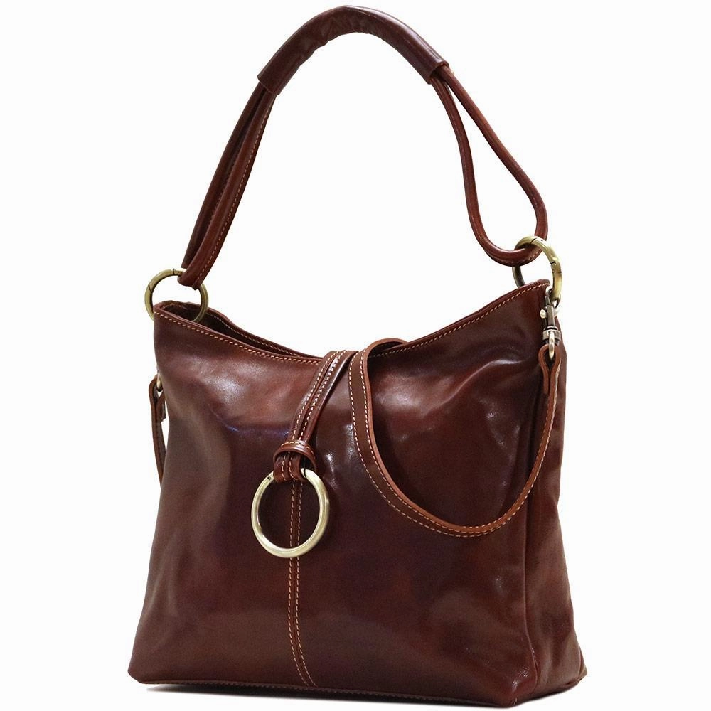 Floto Leather Tavoli Shoulder Bag