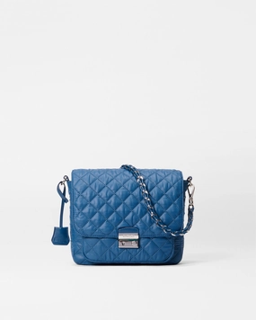 French Blue Medium Crosby Lock Crossbody