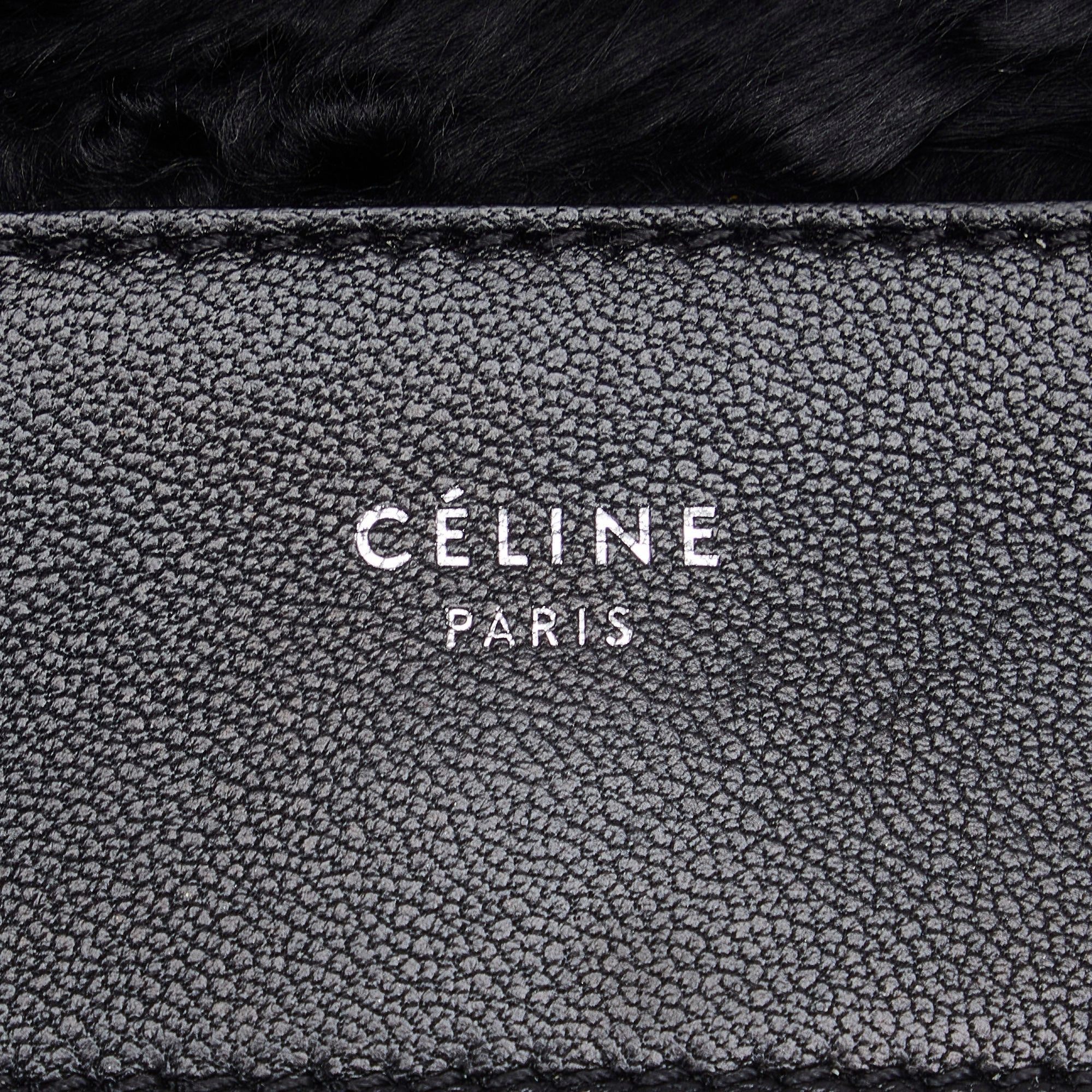 Fur-Trim Frame Crossbody Bag