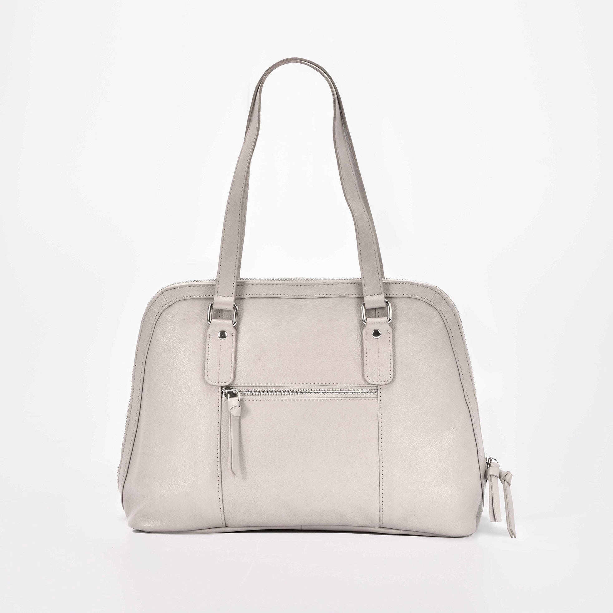 GABEE Cremorne RFID Protective Leather Business Bag with Padded Laptop Sleeve Tote Bag