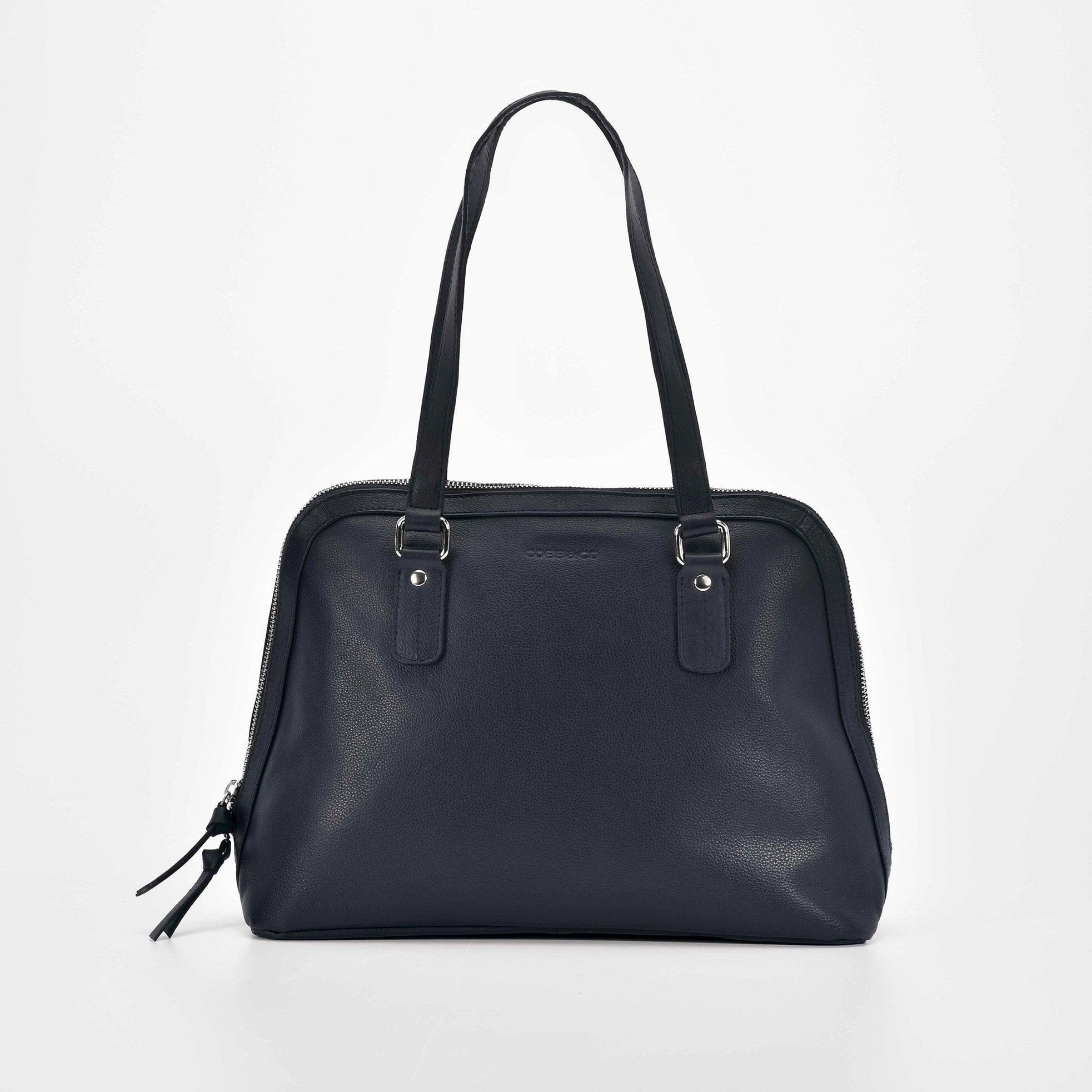 GABEE Cremorne RFID Protective Leather Business Bag with Padded Laptop Sleeve Tote Bag