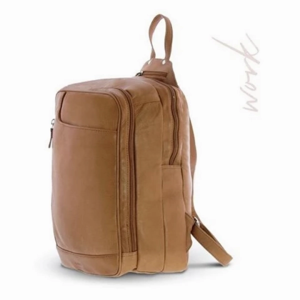 GABEE Emma Large Leather Backpack