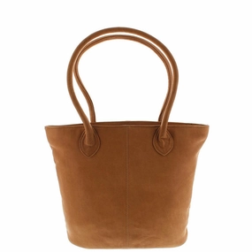 GABEE LEATHER JANE TOTE TAN