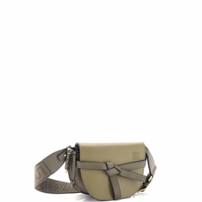 Gate Dual Shoulder Bag Leather Mini