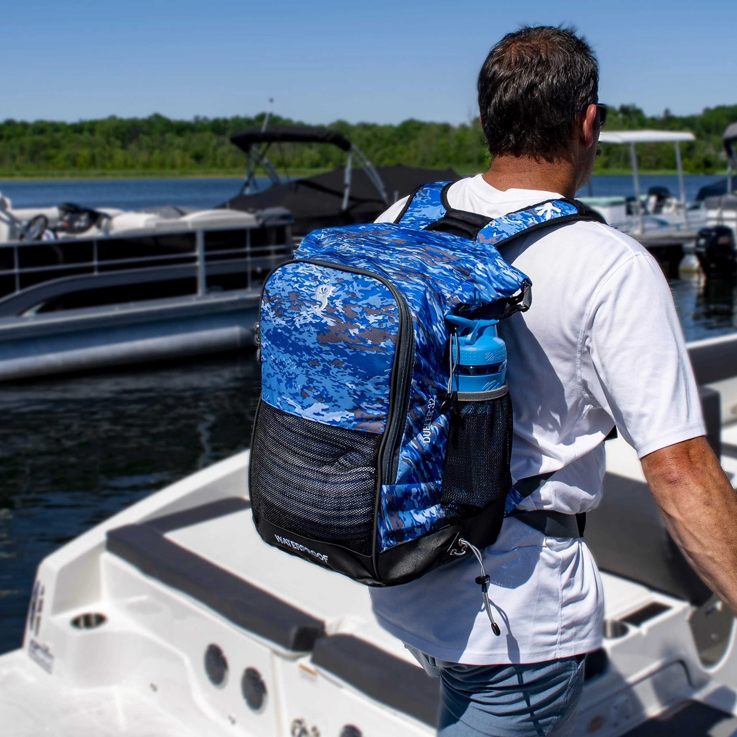 Geckobrands Dueler 32L Waterproof Backpack