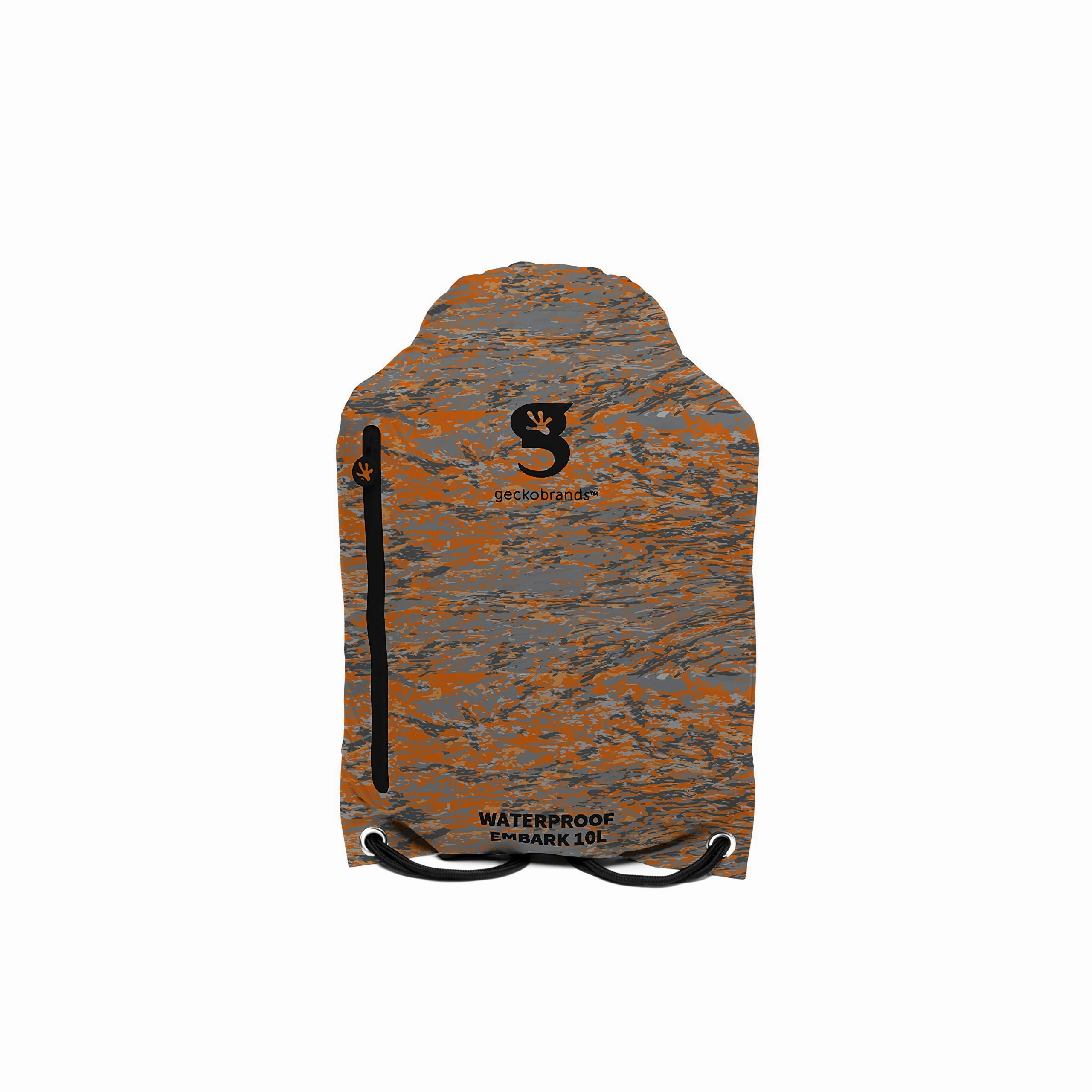 Geckobrands Embark Waterproof Drawstring Backpack