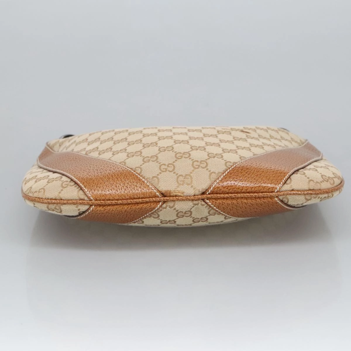 GG Canvas Shoulder Bag Beige