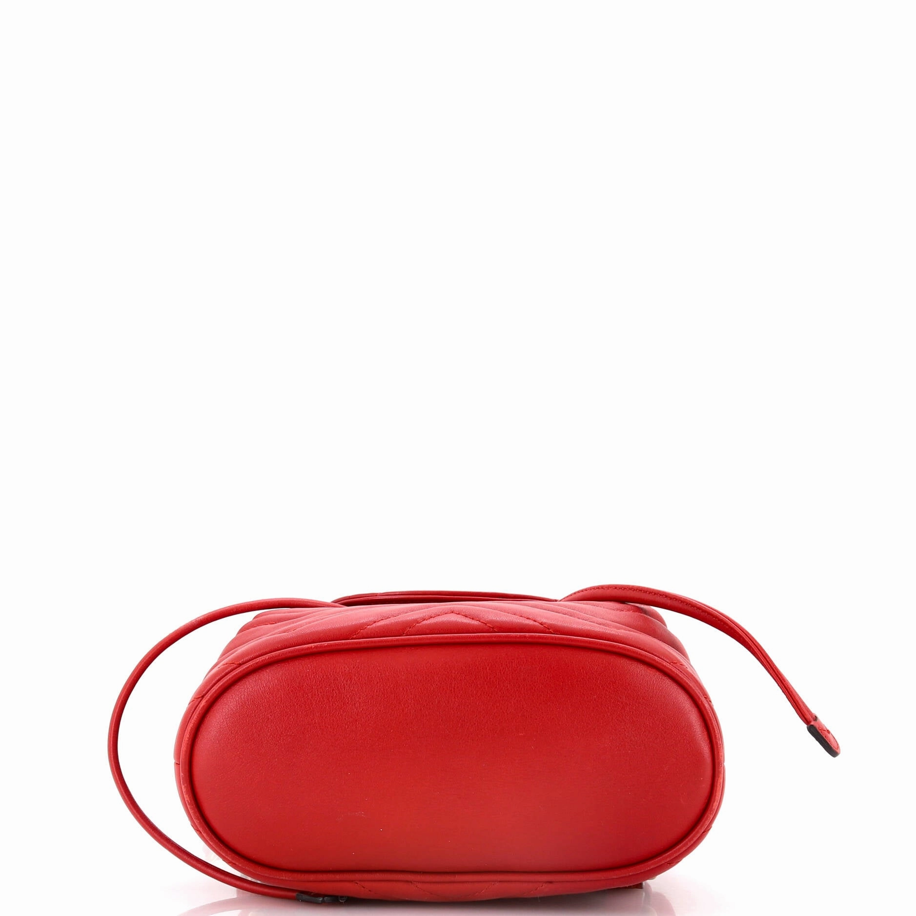 GG Marmont Drawstring Backpack Matelasse Leather Mini