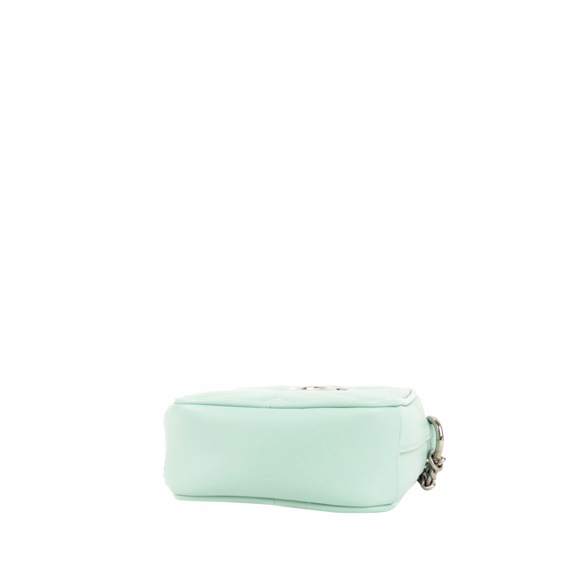 GG Marmont Matelasse Leather Crossbody Bag Green