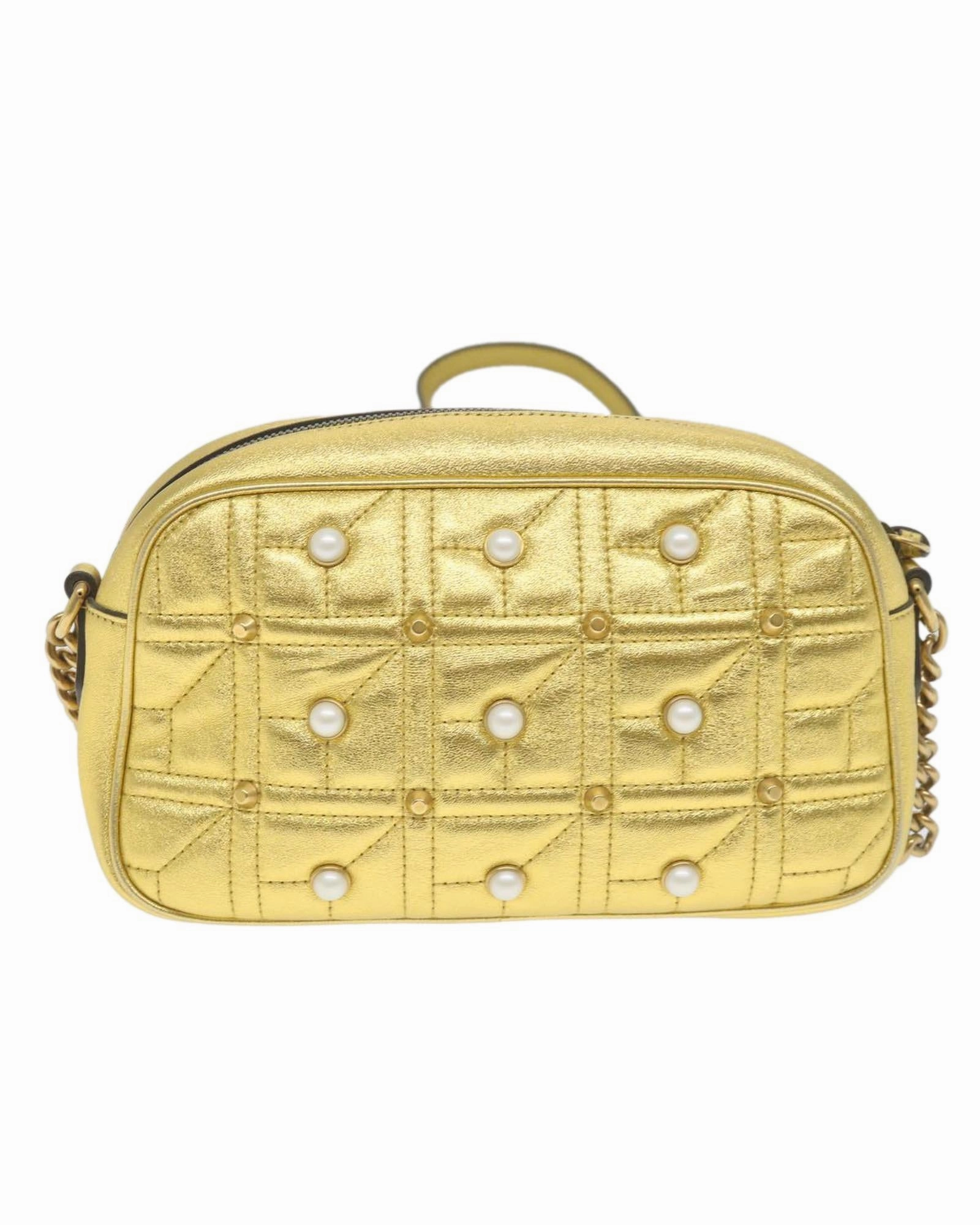 GG Marmont Pearl Matelasse Shoulder Bag
