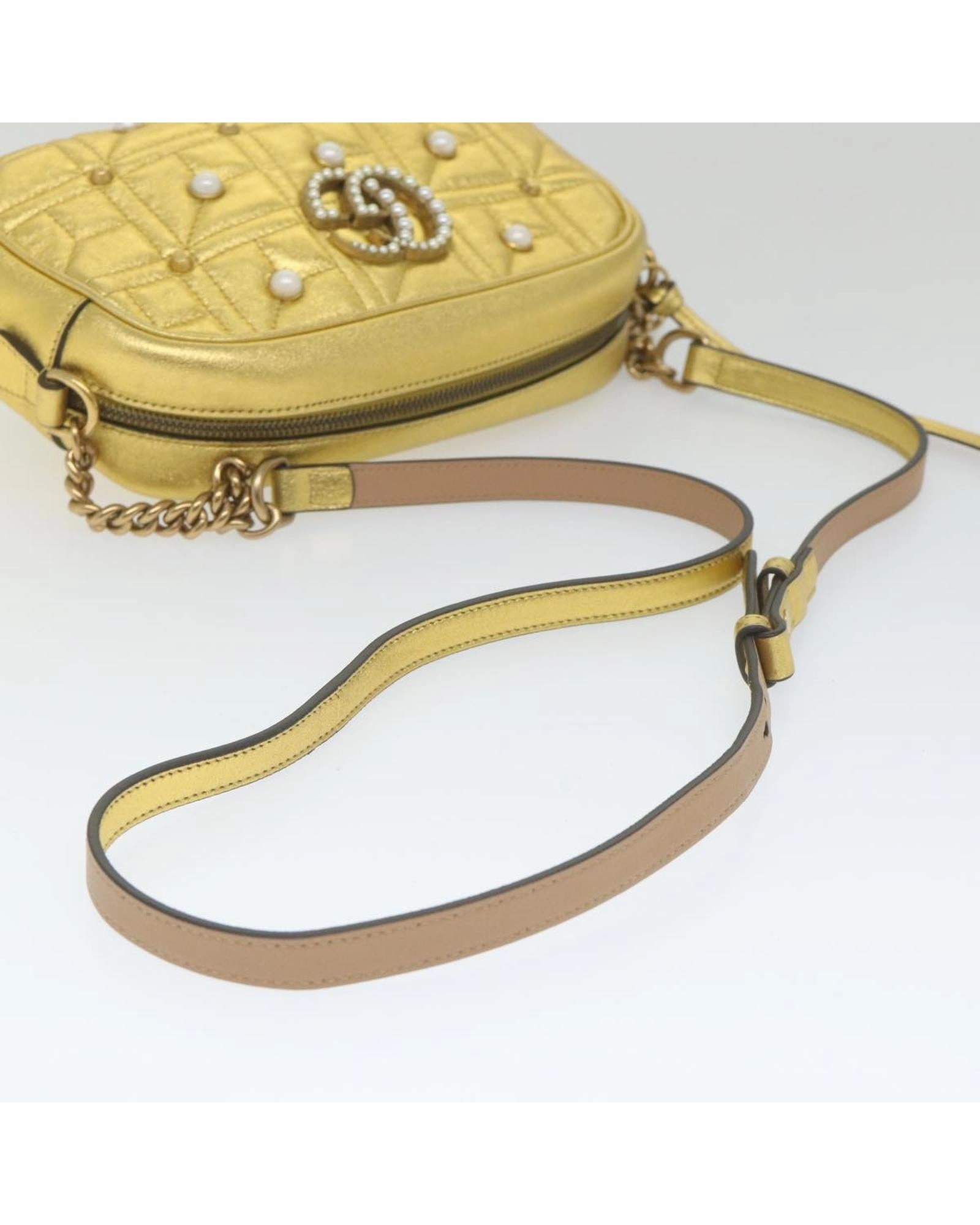 GG Marmont Pearl Matelasse Shoulder Bag