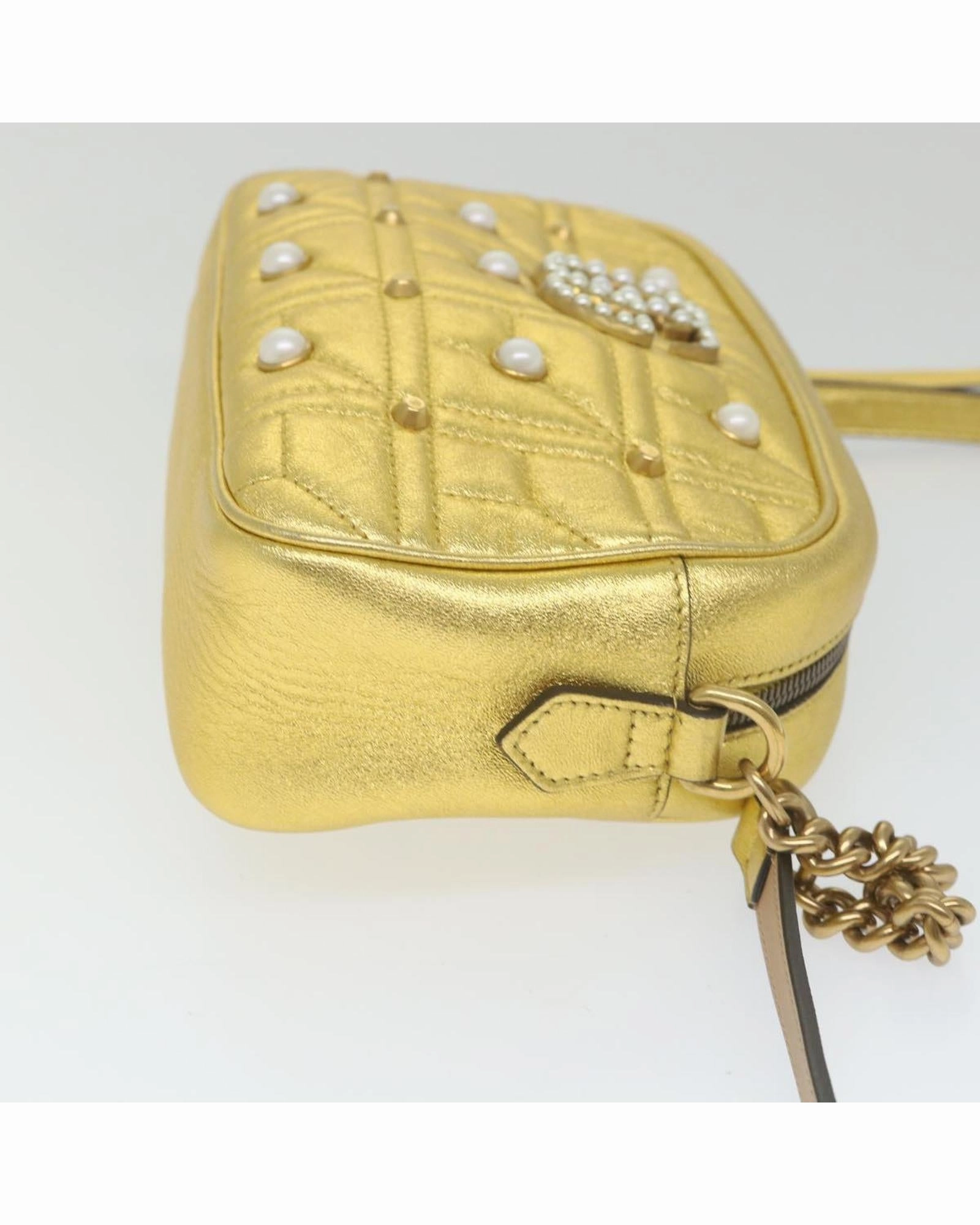 GG Marmont Pearl Matelasse Shoulder Bag