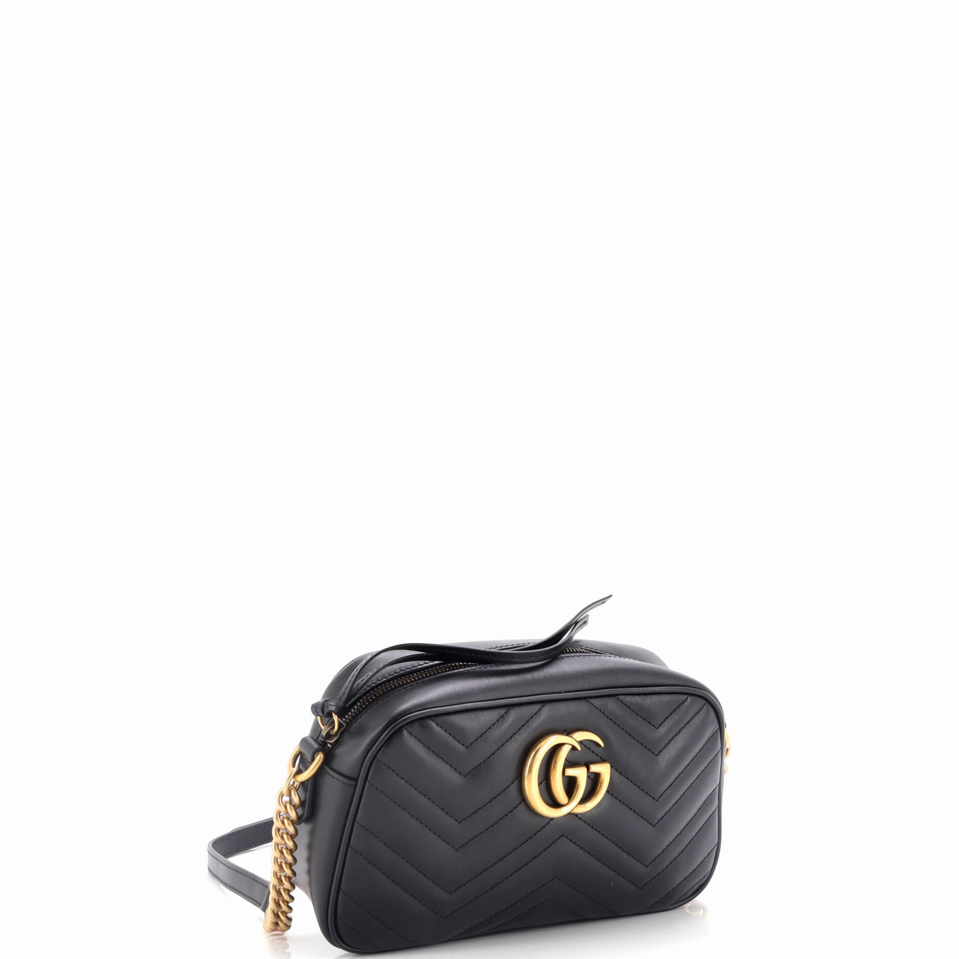 GG Marmont Shoulder Bag Matelasse Leather Small