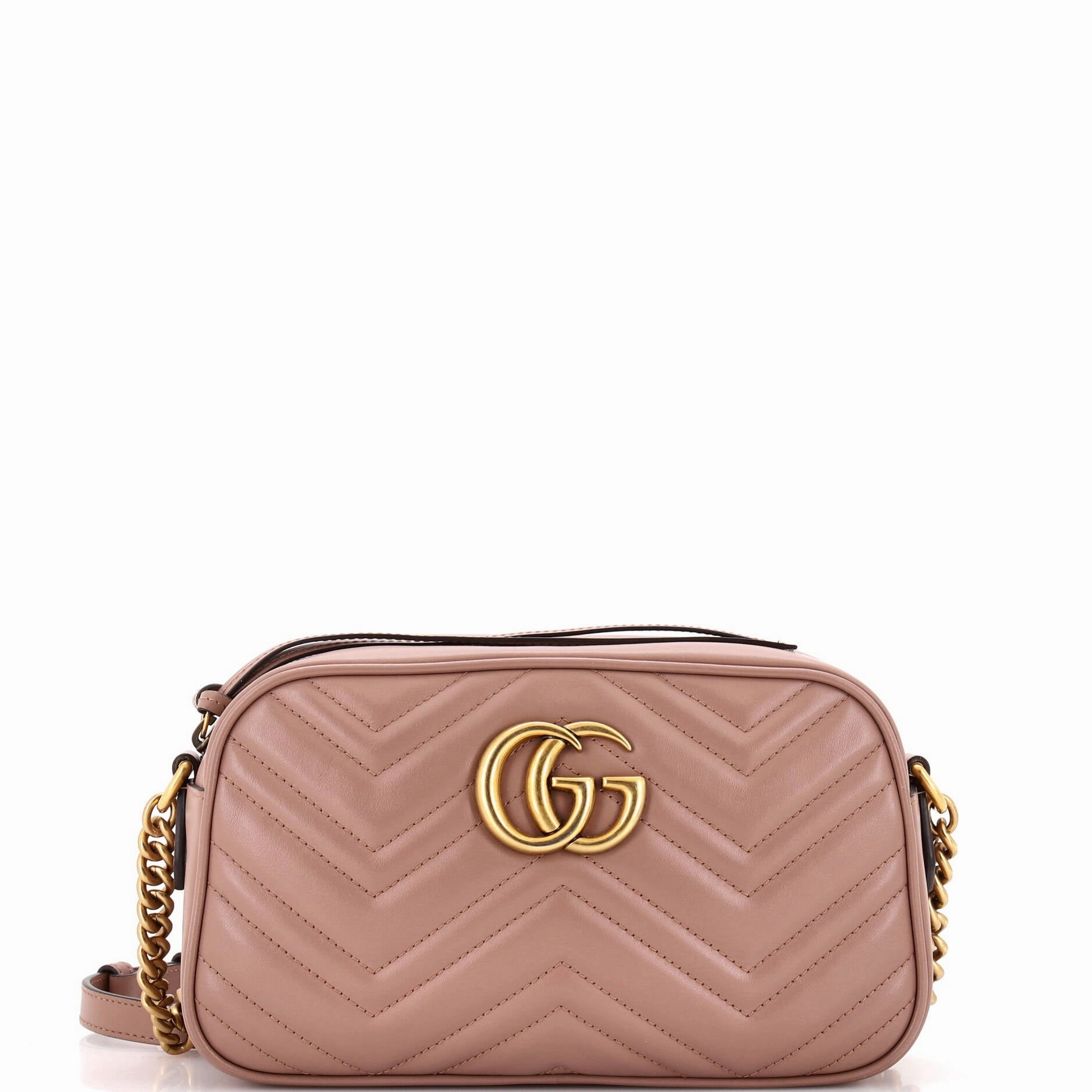 GG Marmont Shoulder Bag Matelasse Leather Small