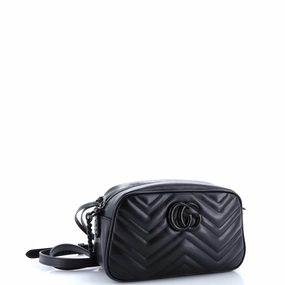 GG Marmont Shoulder Bag Matelasse Leather Small