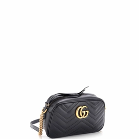 GG Marmont Shoulder Bag Matelasse Leather Small