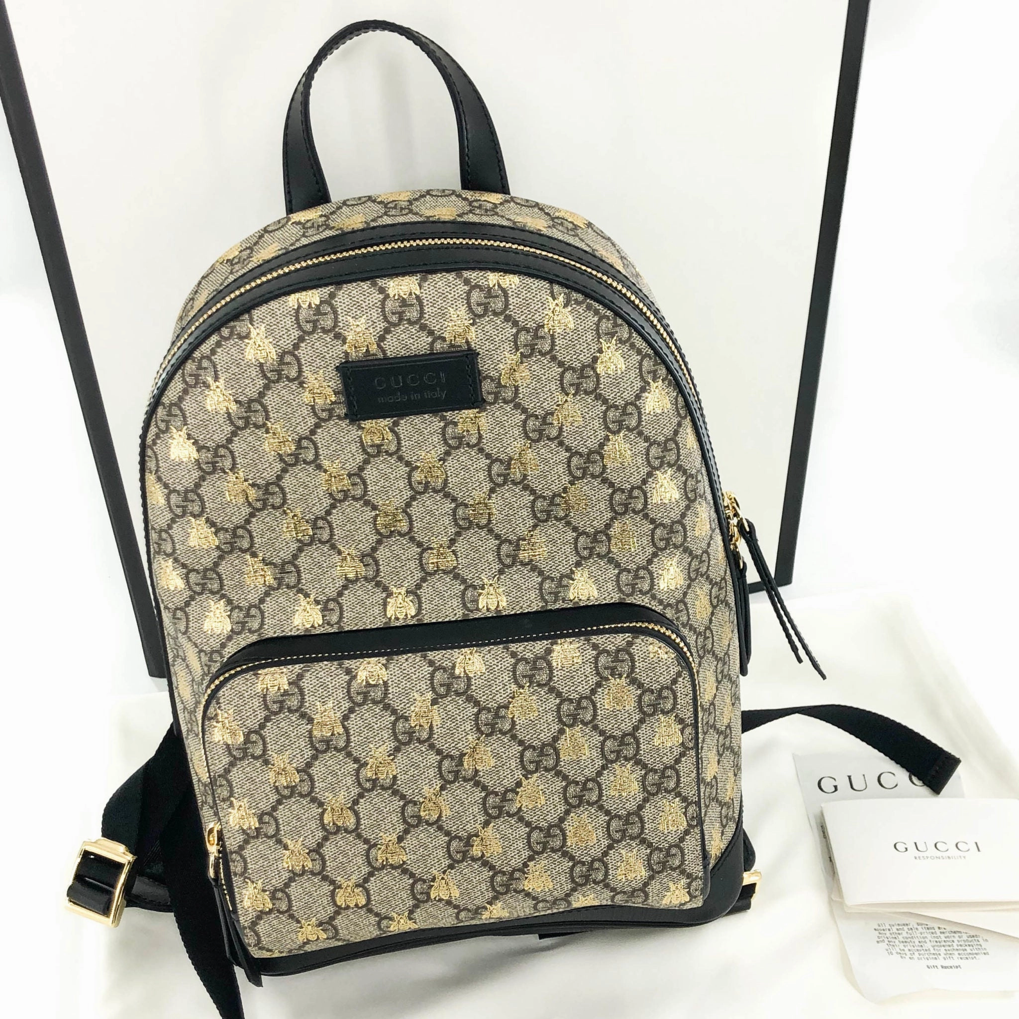 GG Supreme Bees Backpack