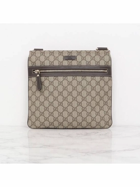 GG Supreme Canvas Beige Shoulder Crossbody Bag 295257