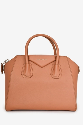 Givenchy Blush Leather Small Antigona with Strap
