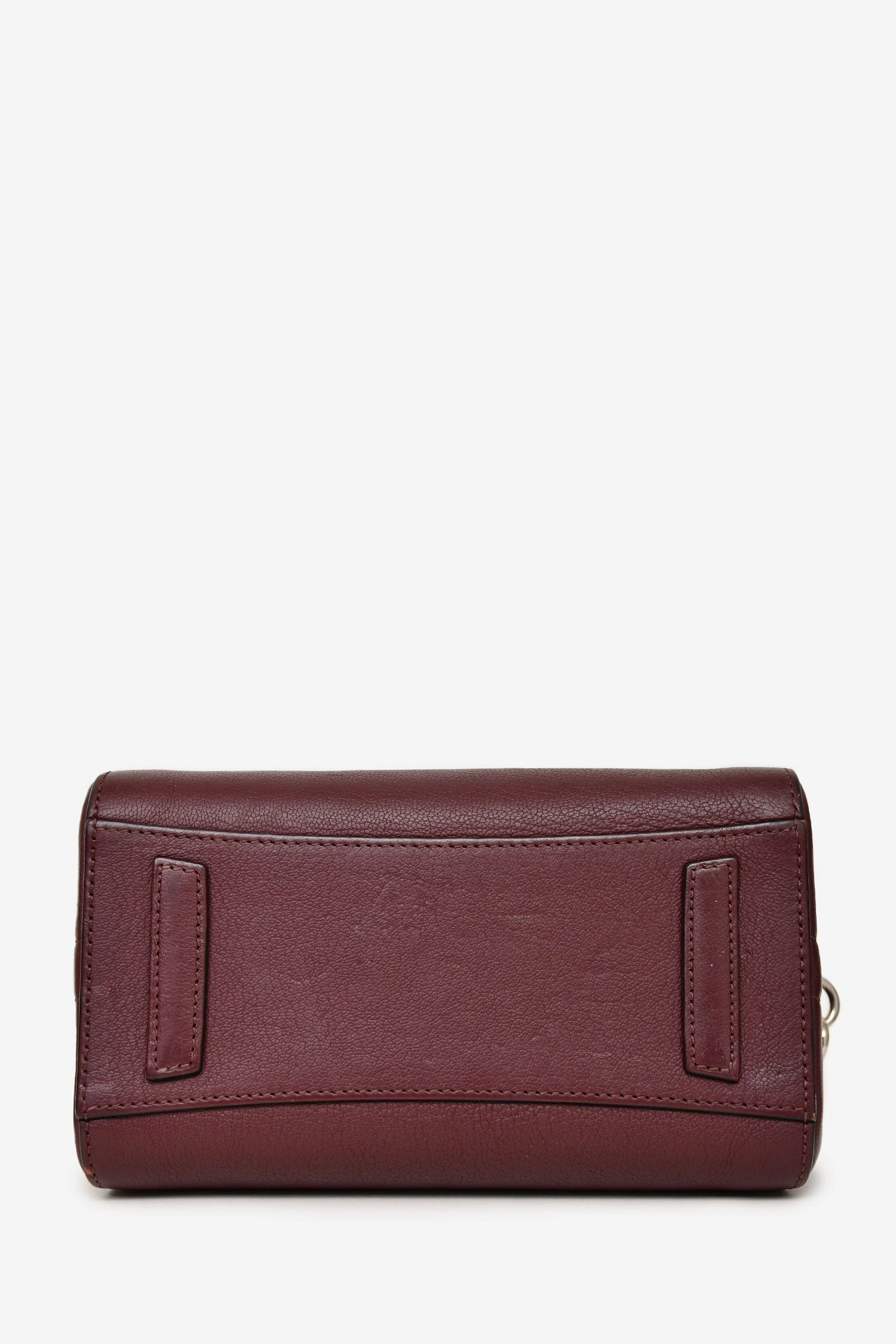 Givenchy Burgundy Mini Antigona Top Handle with Strap
