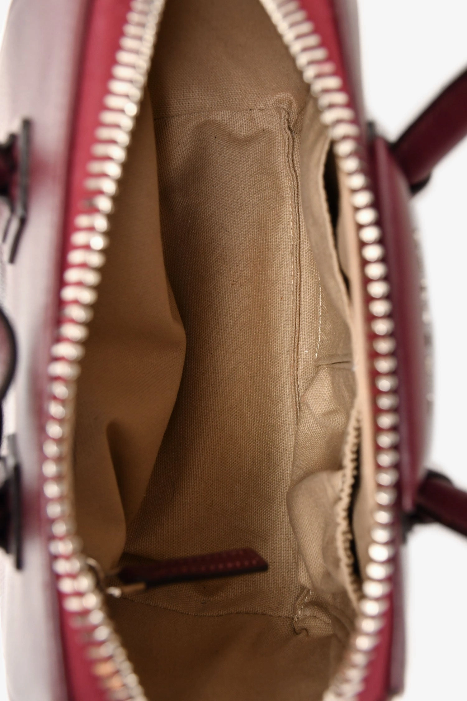 Givenchy Burgundy Mini Antigona Top Handle with Strap