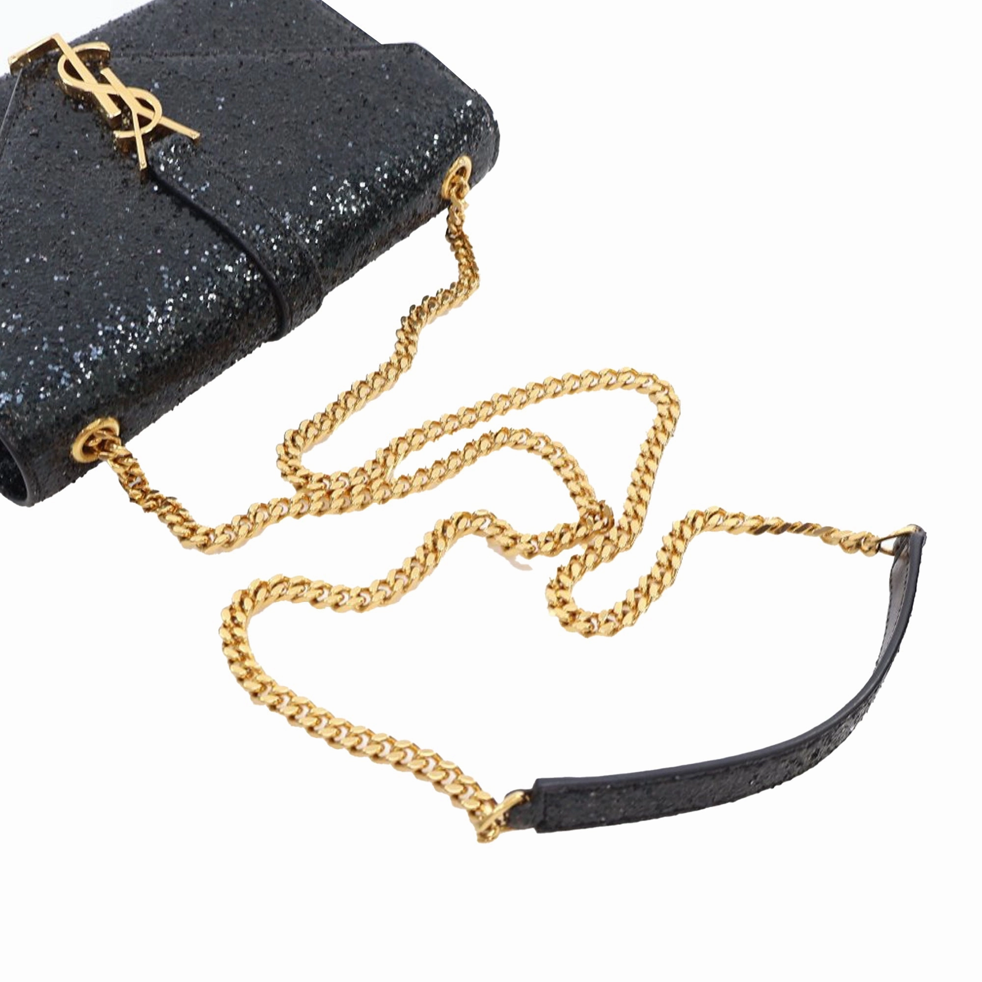 Glitter Galactica Monogram Chain Crossbody
