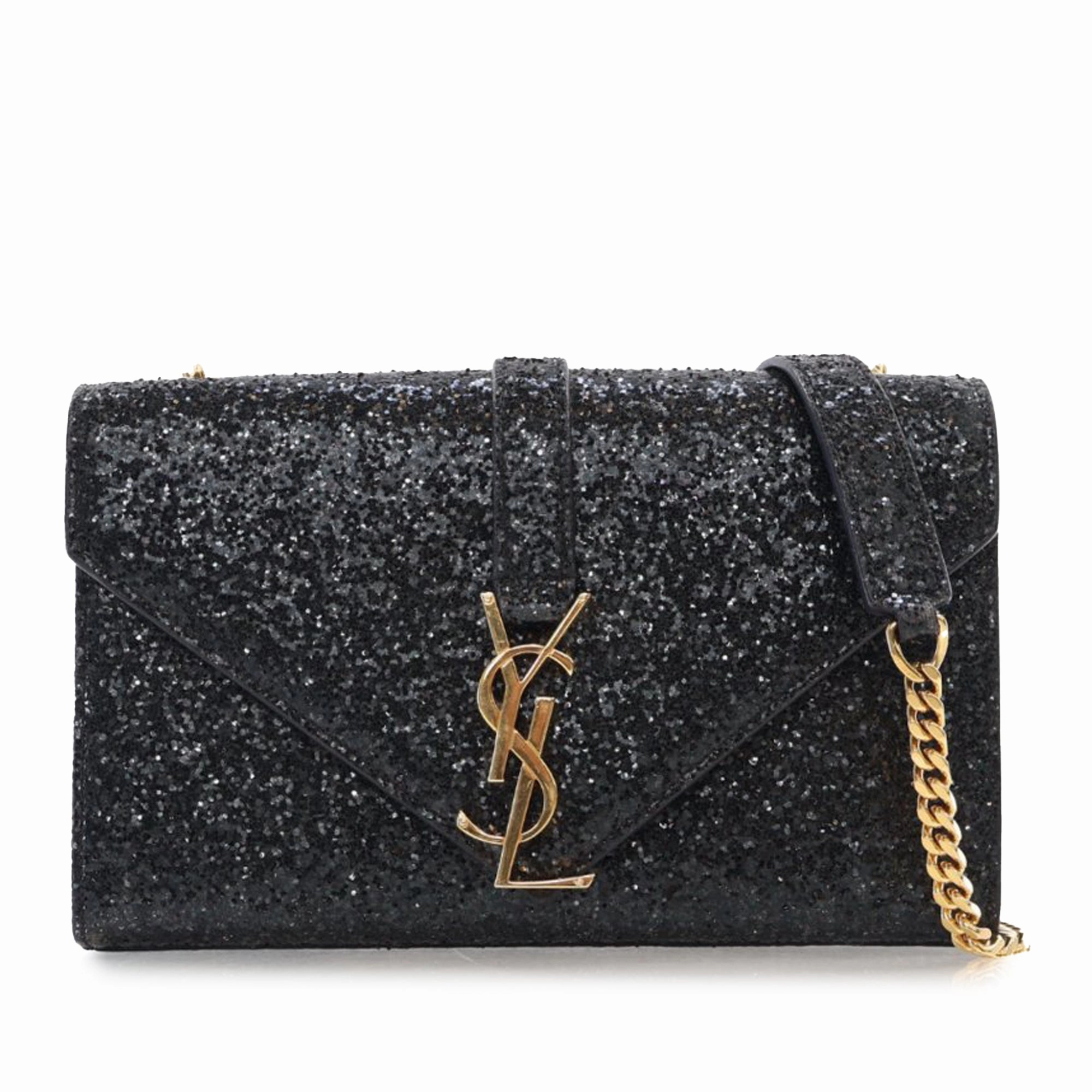 Glitter Galactica Monogram Chain Crossbody