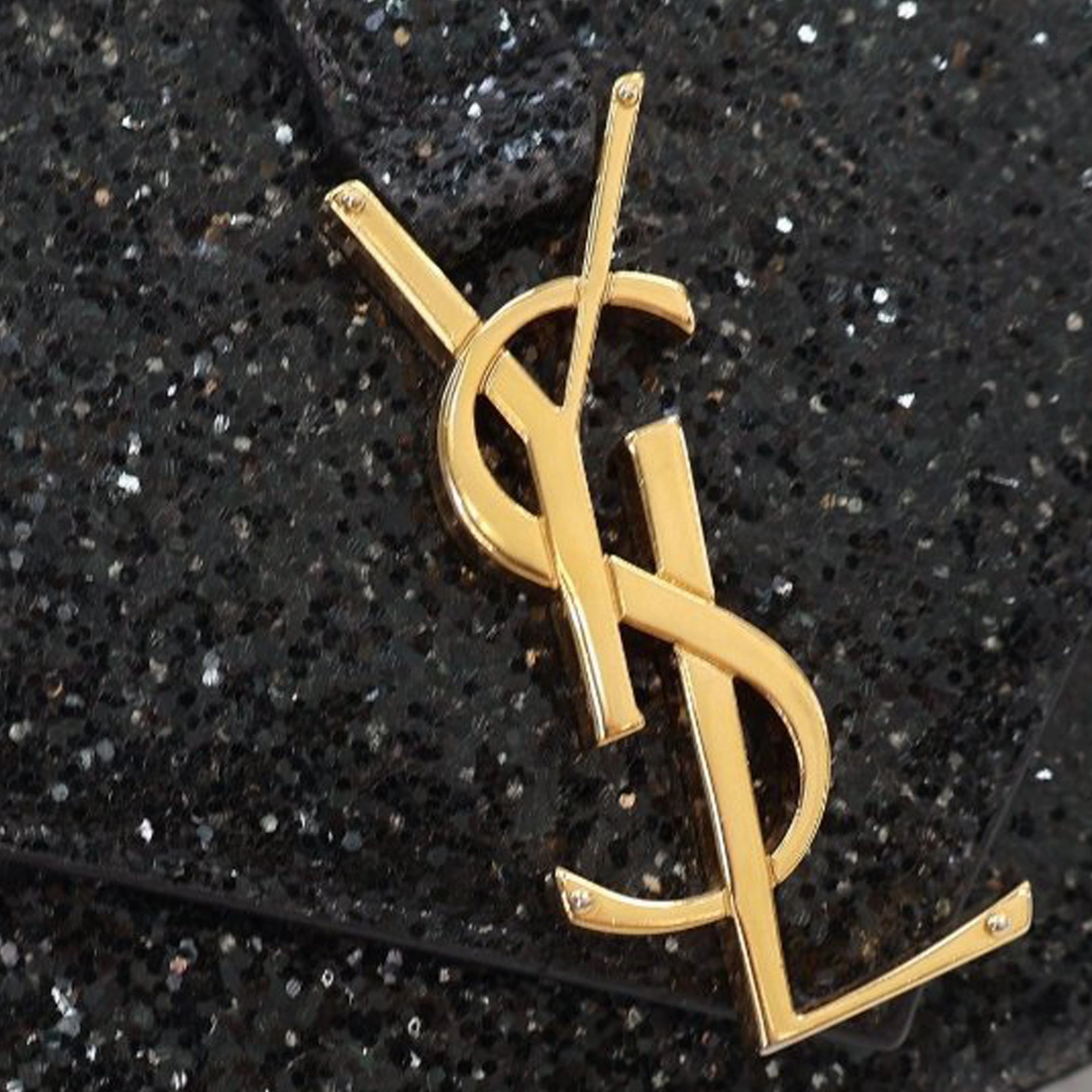 Glitter Galactica Monogram Chain Crossbody