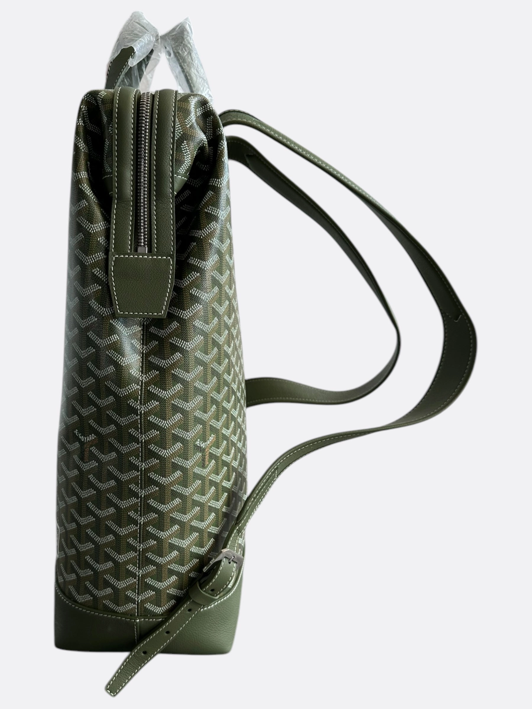 Goyard Khaki Cisalpin Backpack